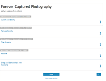 Tablet Screenshot of forevercaptured.blogspot.com