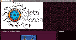Desktop Screenshot of metalbeads.blogspot.com