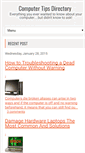 Mobile Screenshot of computertipsdirectoty.blogspot.com