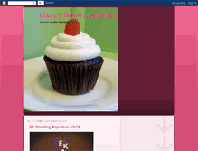 Tablet Screenshot of lizzyspetitecupcakes.blogspot.com