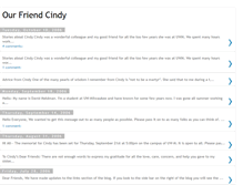 Tablet Screenshot of cindypoulson.blogspot.com