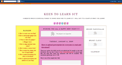 Desktop Screenshot of keentolearn.blogspot.com