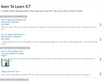 Tablet Screenshot of keentolearn.blogspot.com