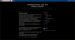 Desktop Screenshot of fuehrerstand.blogspot.com