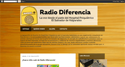 Desktop Screenshot of laradiodiferencia.blogspot.com