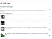 Tablet Screenshot of dkbirthday.blogspot.com