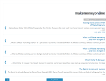 Tablet Screenshot of makemoneyonlinefreenow.blogspot.com