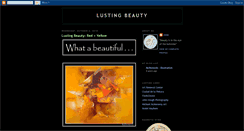 Desktop Screenshot of lustingbeauty.blogspot.com