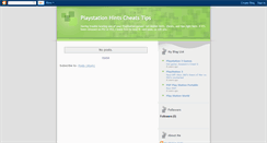 Desktop Screenshot of playstation-hints.blogspot.com