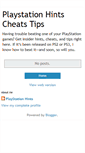 Mobile Screenshot of playstation-hints.blogspot.com