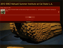 Tablet Screenshot of idieznahuatlatcalstatela.blogspot.com