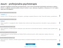 Tablet Screenshot of profesjonalnapsychoterapia.blogspot.com