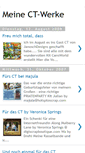 Mobile Screenshot of meine-ct-werke.blogspot.com