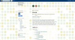 Desktop Screenshot of novira-fisika.blogspot.com