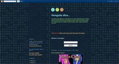 Desktop Screenshot of honguitodice.blogspot.com