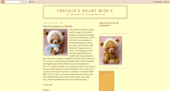 Desktop Screenshot of frecklesheart.blogspot.com