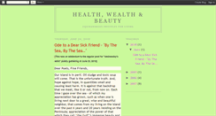 Desktop Screenshot of healthwealthandbeauty.blogspot.com