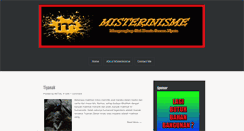 Desktop Screenshot of misterinisme.blogspot.com