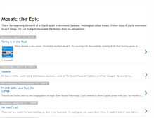 Tablet Screenshot of mosaicspokane.blogspot.com