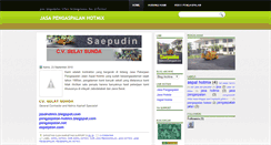 Desktop Screenshot of pengaspalan-hotmix.blogspot.com