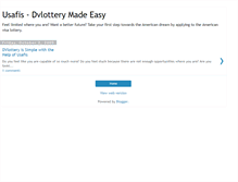 Tablet Screenshot of americanvisalottery.blogspot.com