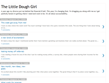 Tablet Screenshot of littledoughgirl.blogspot.com