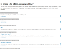 Tablet Screenshot of livingdewfree.blogspot.com