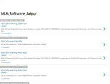 Tablet Screenshot of mlmsoftwarejaipur.blogspot.com