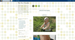 Desktop Screenshot of barrfam07.blogspot.com