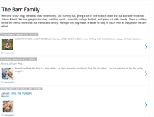 Tablet Screenshot of barrfam07.blogspot.com