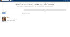 Desktop Screenshot of ourwholesomelife.blogspot.com