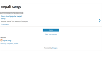 Tablet Screenshot of freenepalisongs.blogspot.com