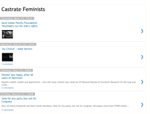 Tablet Screenshot of feministindia.blogspot.com