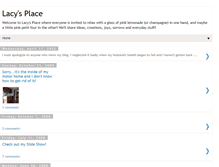 Tablet Screenshot of lacybugsplace.blogspot.com