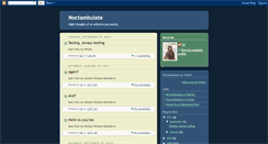 Desktop Screenshot of noctambulate.blogspot.com