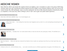 Tablet Screenshot of medicinewomen.blogspot.com