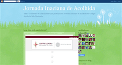 Desktop Screenshot of jornadainacianadeacolhida.blogspot.com