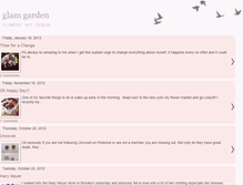 Tablet Screenshot of glamgarden.blogspot.com