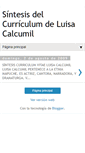 Mobile Screenshot of curriculumluisacalcumil.blogspot.com