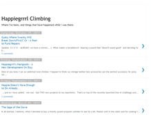 Tablet Screenshot of happiegrrrlclimbing.blogspot.com