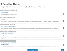 Tablet Screenshot of abeautifultheme.blogspot.com