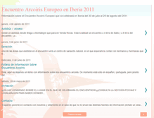 Tablet Screenshot of encuentroarcoiriseuropeo2011.blogspot.com