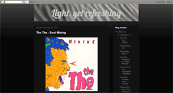 Desktop Screenshot of lightyetrefreshing.blogspot.com