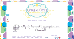 Desktop Screenshot of erins2centz.blogspot.com