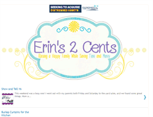 Tablet Screenshot of erins2centz.blogspot.com