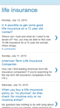 Mobile Screenshot of neolifeinsurance.blogspot.com