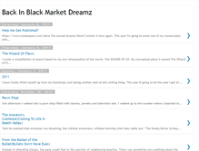 Tablet Screenshot of blackmarketlives.blogspot.com