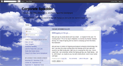 Desktop Screenshot of corporatespladder.blogspot.com