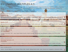 Tablet Screenshot of escenariosmultiples.blogspot.com