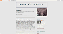 Desktop Screenshot of ameliaspassion.blogspot.com